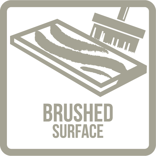Brushed Surface Floorboard Feature Icon