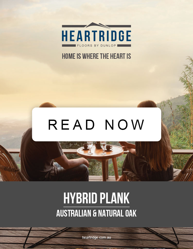 australian and natural oak hybrid brochure cover