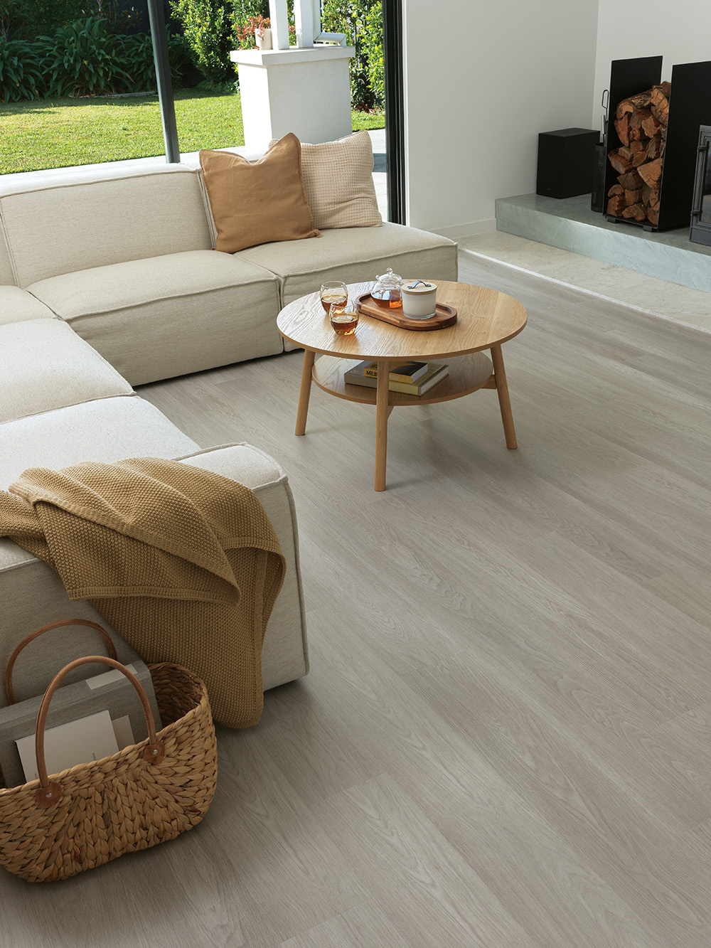 smokey quartz in the lounge room