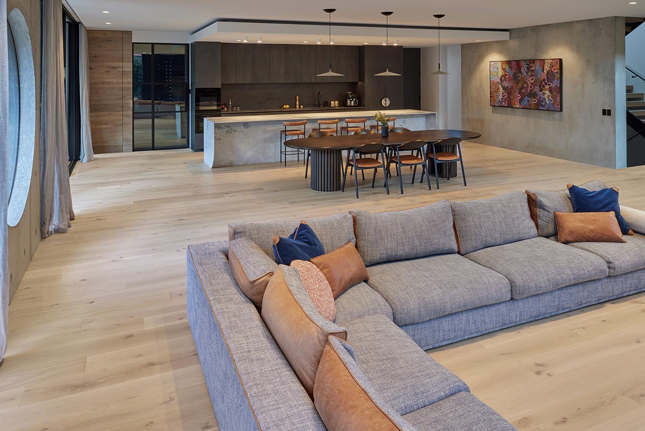 laurel riviera oak living room