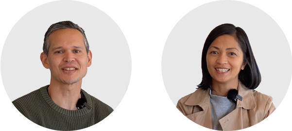 Richard and Ariane headshot