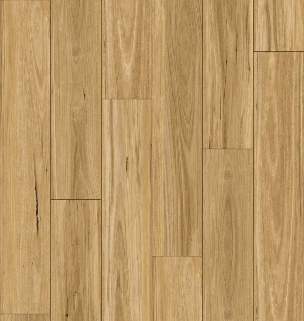 Riverfields - Blackbutt plank installation