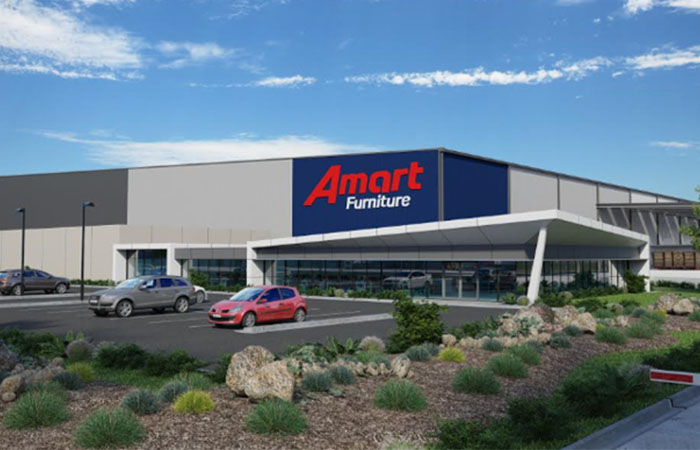 HR Commercial Projects Amart Furniture, National