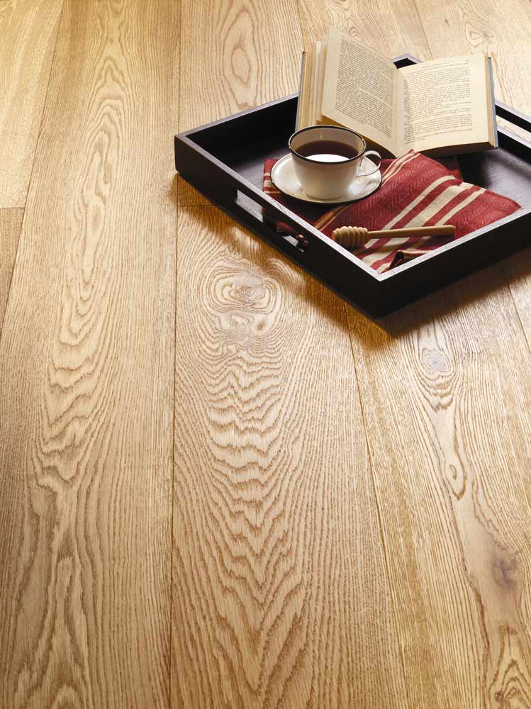 Heartridge Engineered Timber Woodland Oak Flooring Detail in Natural Colour Variety