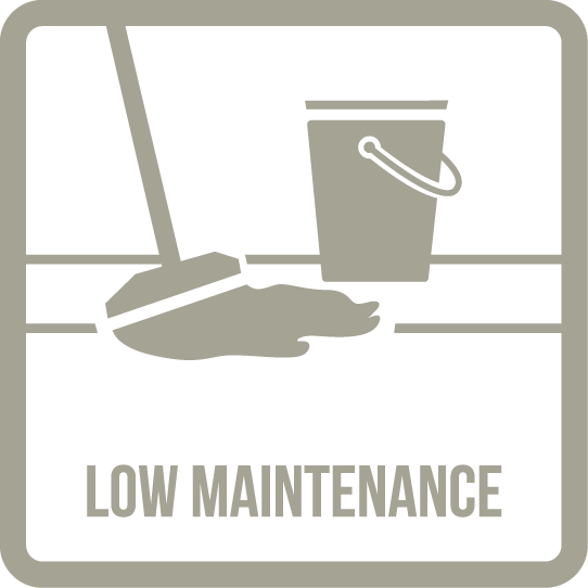Low maintenance icon